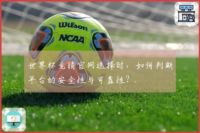 世界杯竞猜官网选择时，如何判断平台的安全性与可靠性？