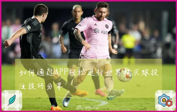 如何通过APP轻松进行世界杯买球投注技巧分享