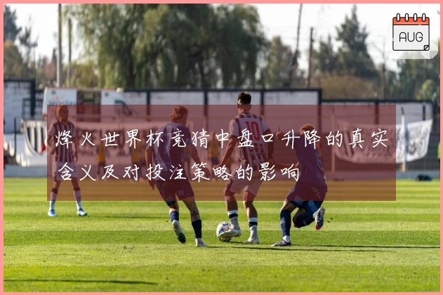 烽火世界杯竞猜中盘口升降的真实含义及对投注策略的影响