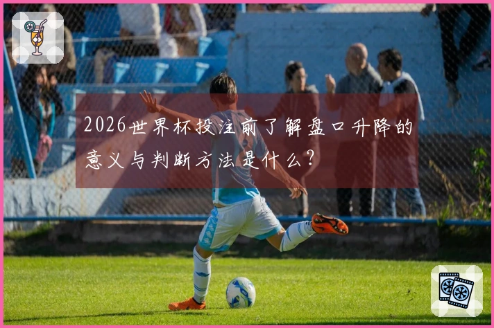 2026世界杯投注前了解盘口升降的意义与判断方法是什么？
