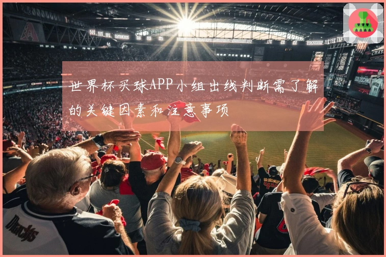 世界杯买球APP小组出线判断需了解的关键因素和注意事项